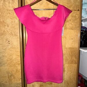 Guess Fuchsia Mini Dress